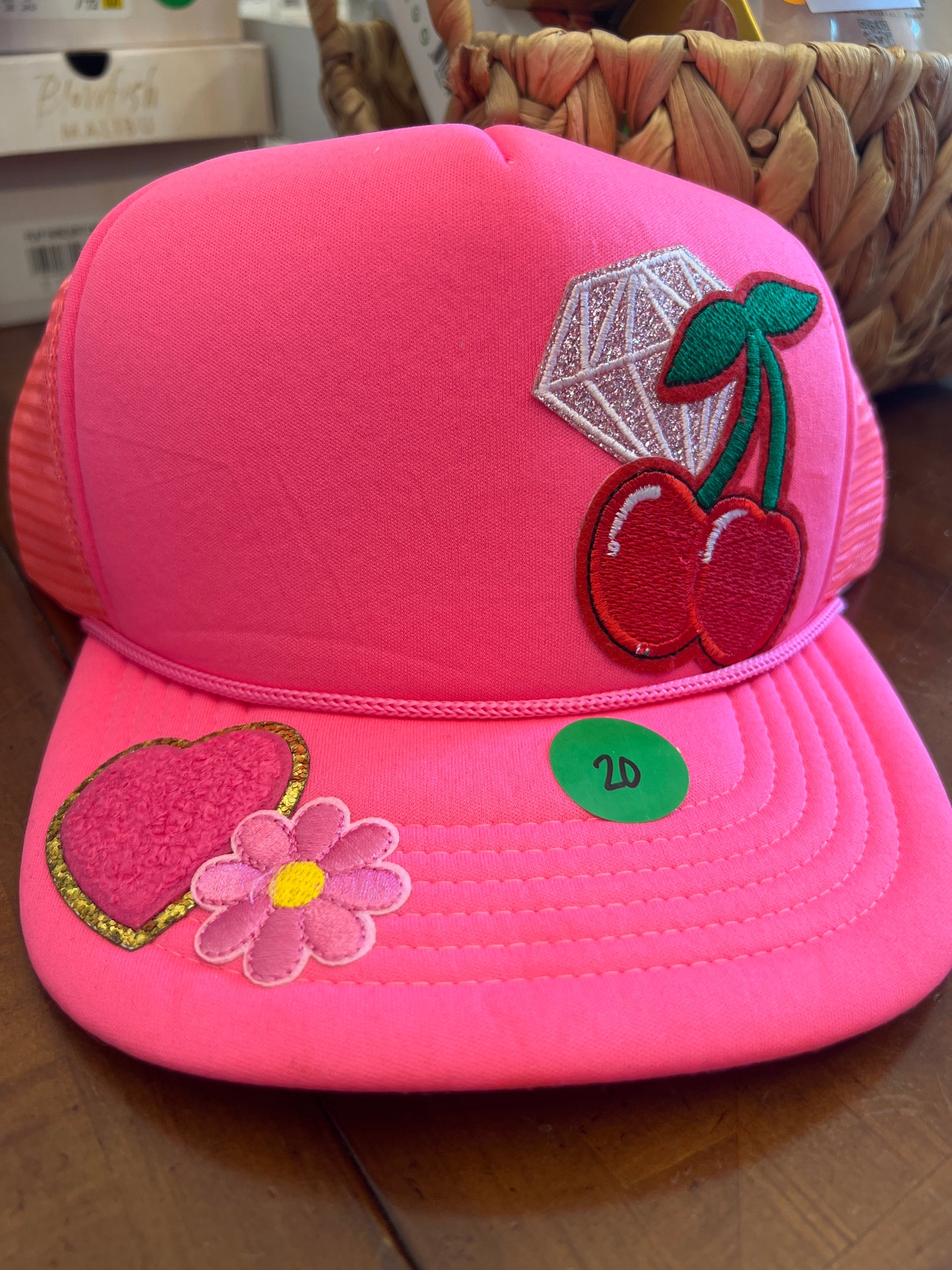 Hot Pink Customized Hat