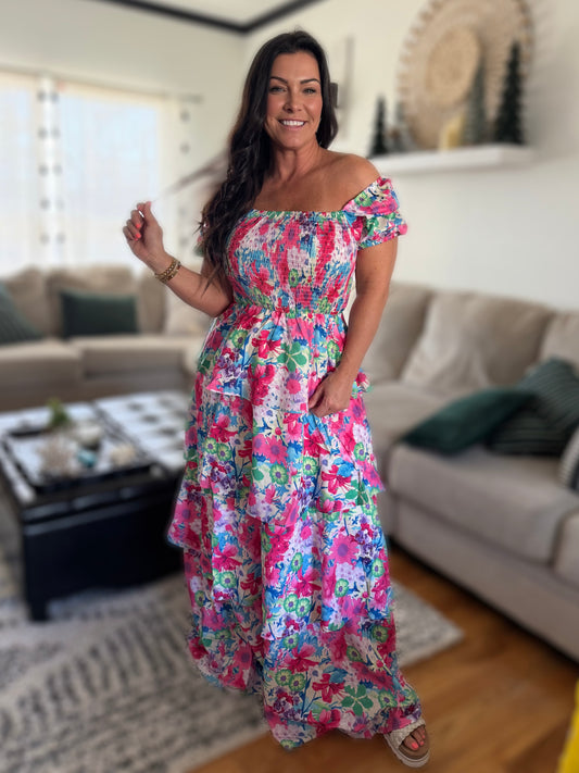 Travel Crush Maxi Dress JLDS59