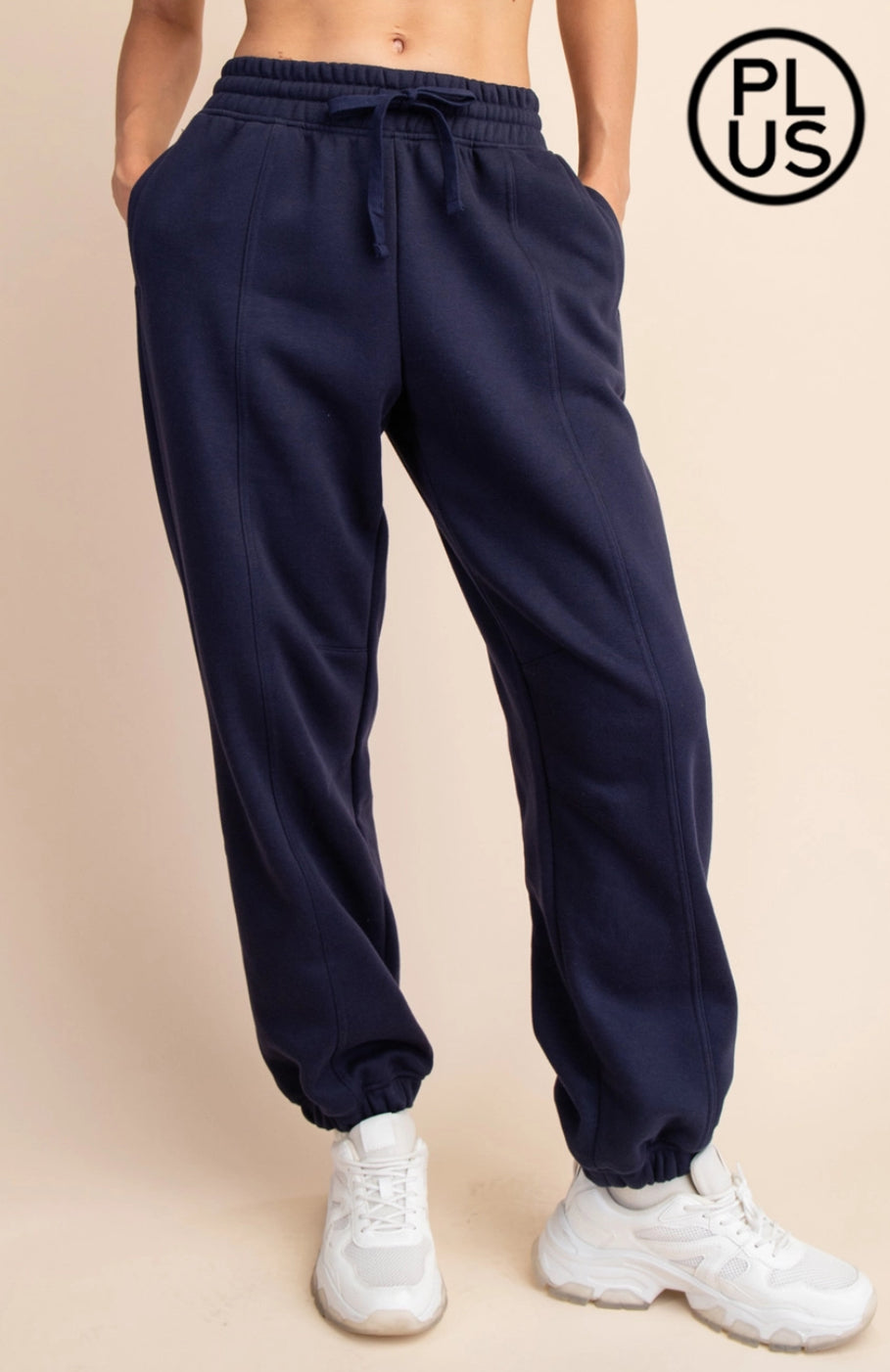 The Lounge Life Joggers- Navy