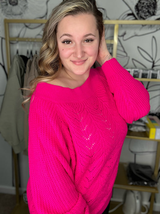 Too Much To Handle Sweater- 5 Colors