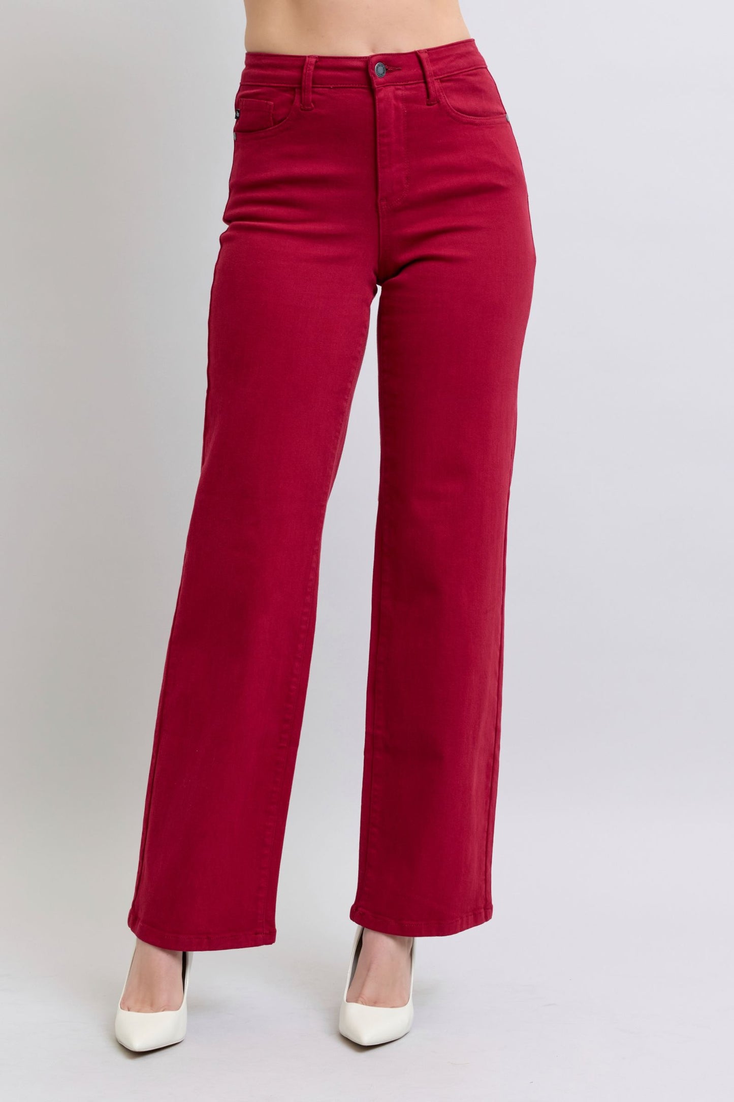 The Laurie- Scarlett Judy Blue Straight Leg Jeans