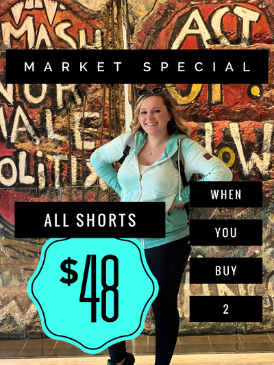 Shorts $48 when you buy 2! W/code HOT