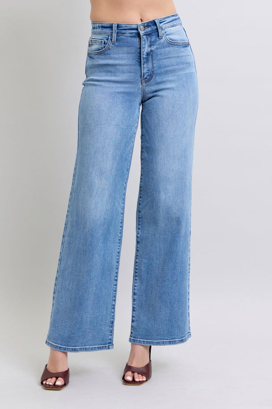 The Gwendolyn- Judy Blue Wide Leg Jeans