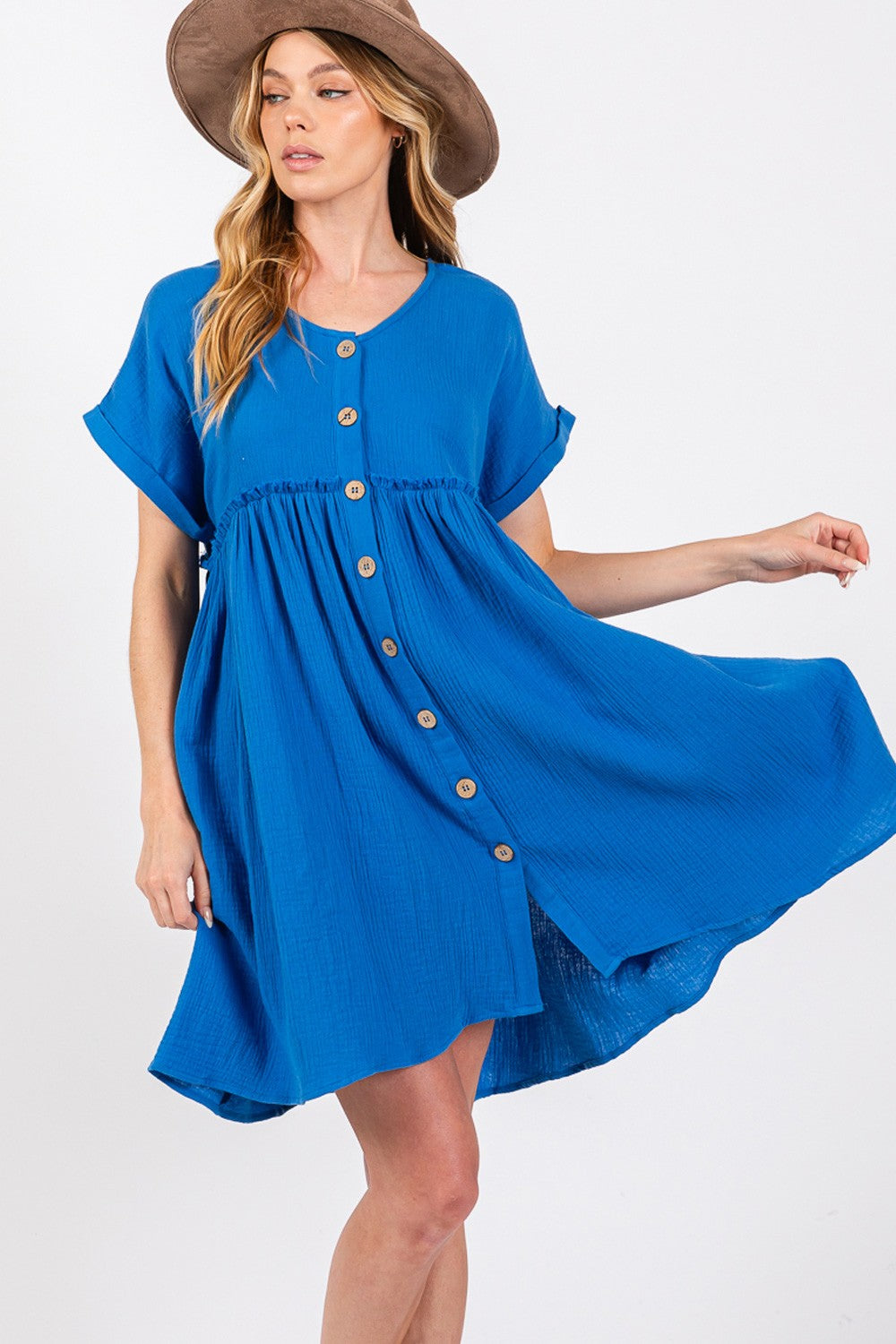 Simply Summery Short Sleeve Dress