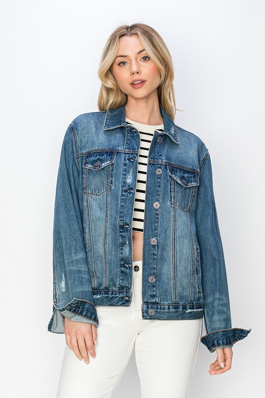 RISEN Vintage Babe Denim Jacket