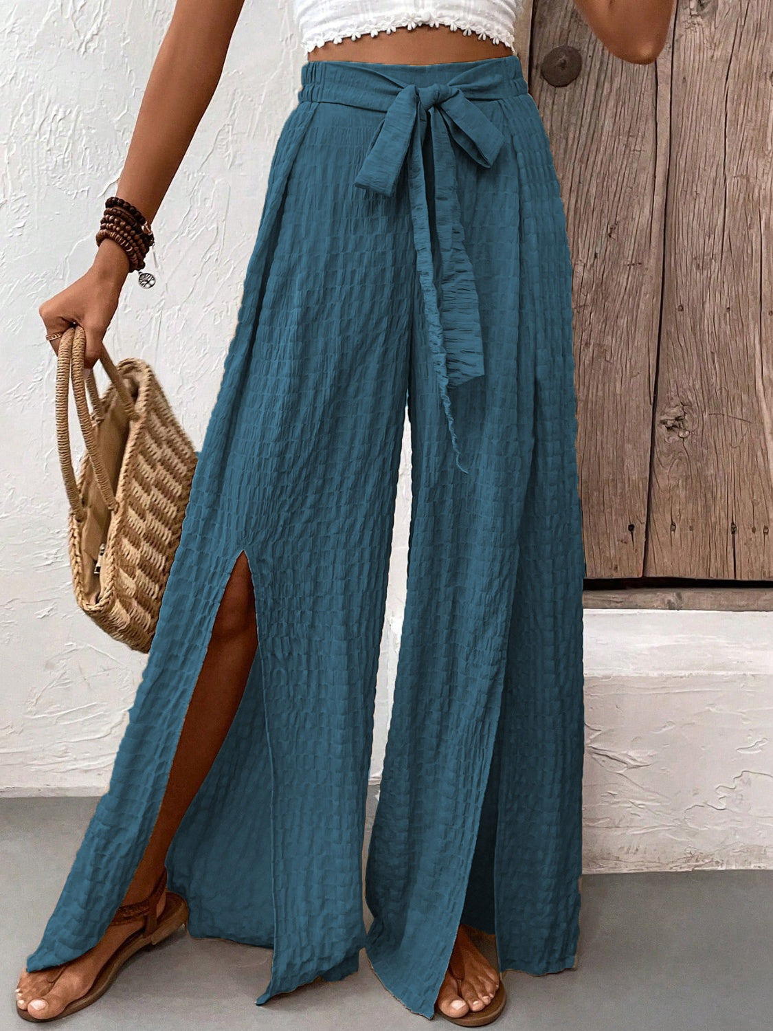 2 Colors- Elevate Me Wide Leg Pants