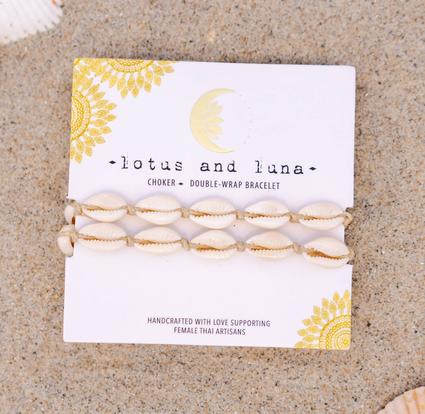 Shell Yeah Necklace & Wrap Bracelet