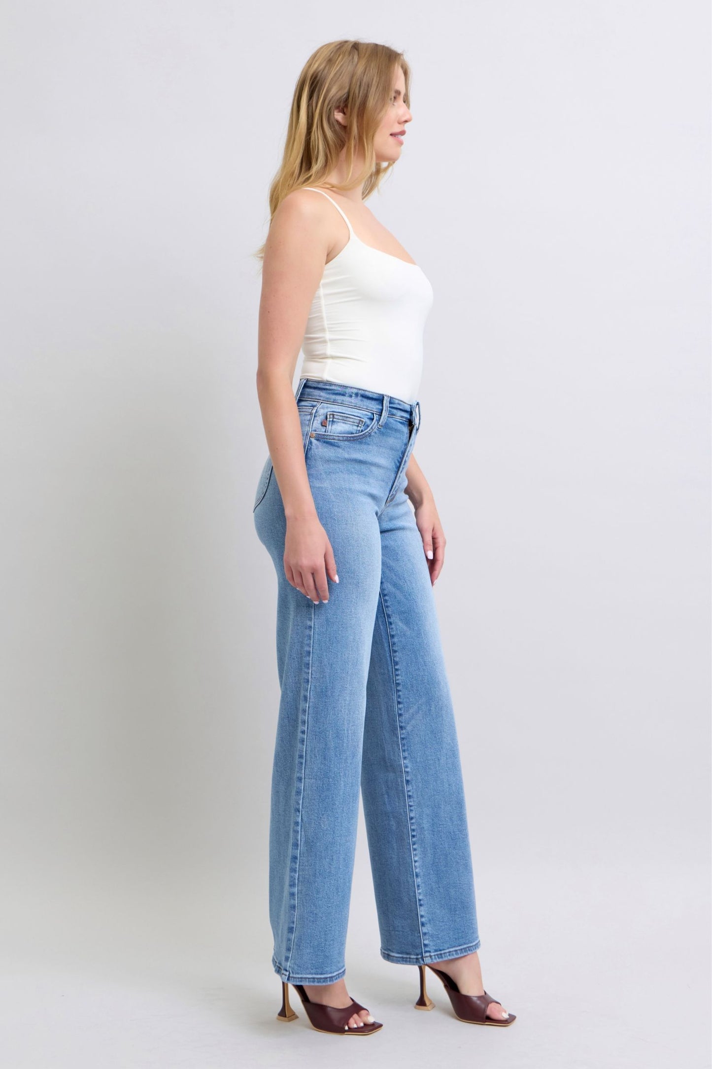 The Gwendolyn- Judy Blue Wide Leg Jeans