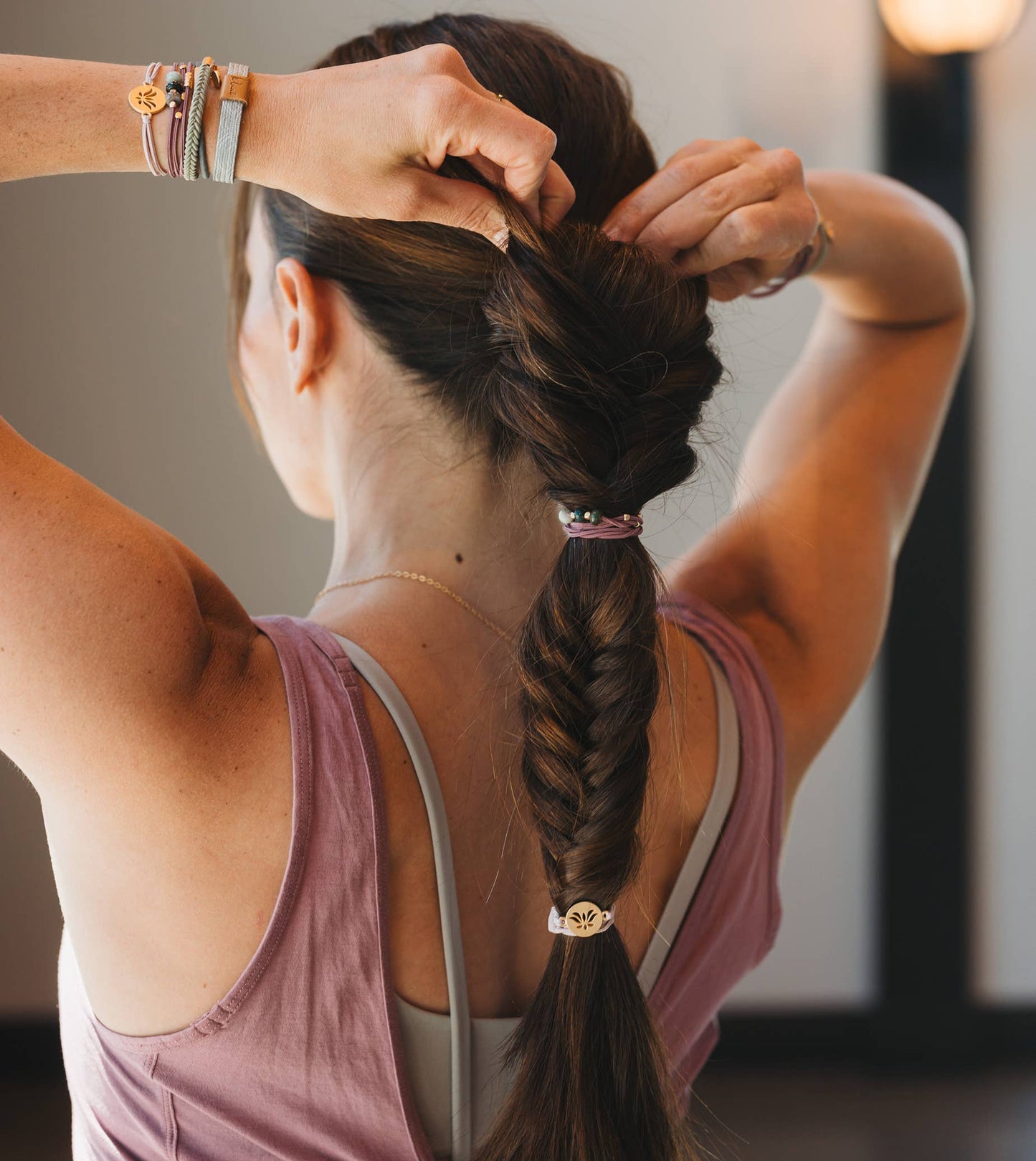Breathe: K'lani hair tie & bracelets