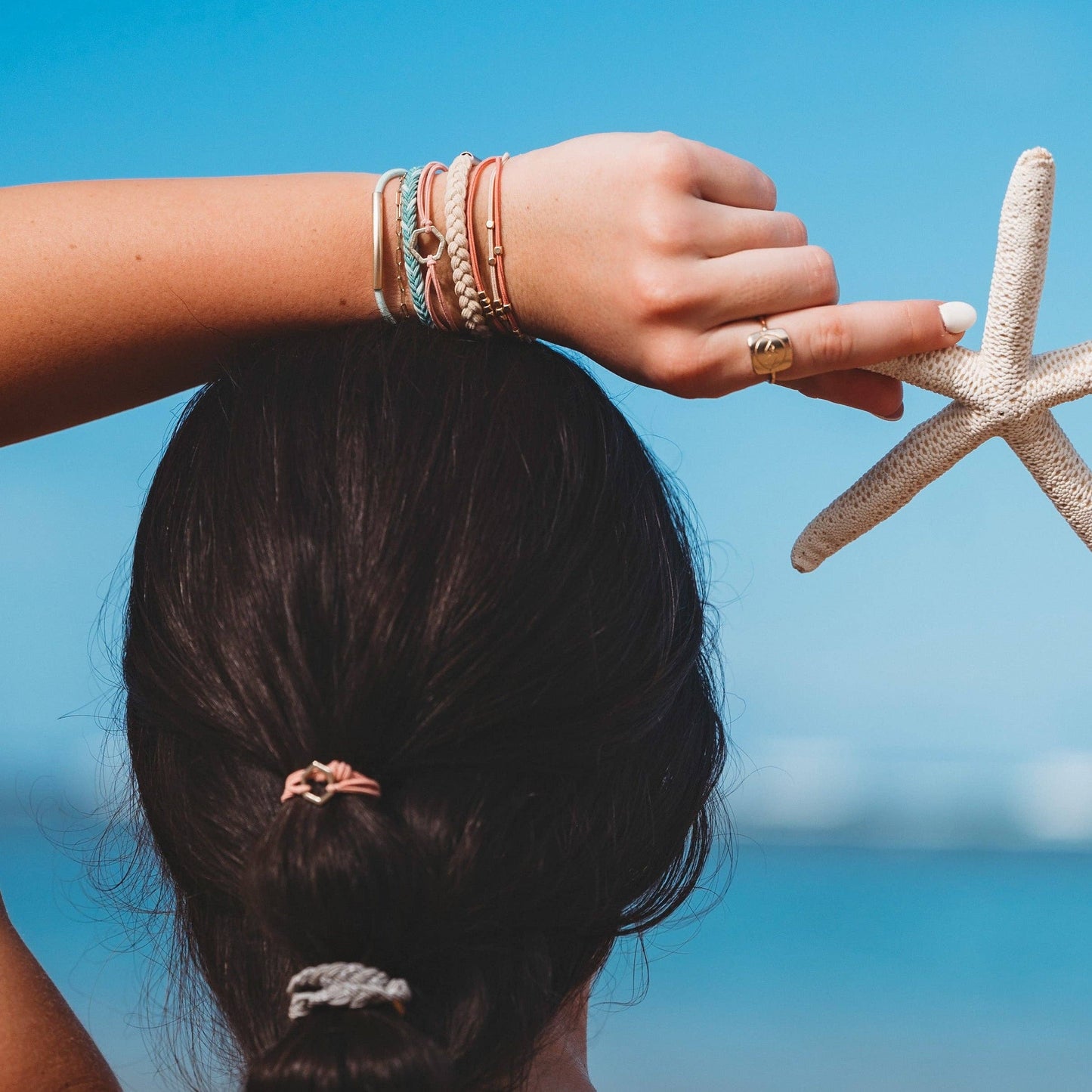 Live: K'lani hair tie & bracelets
