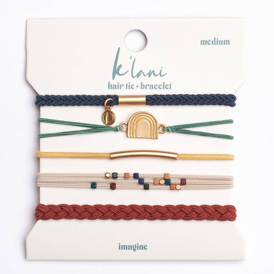 K'Lani Hair Tie/ Bracelets: Imagine