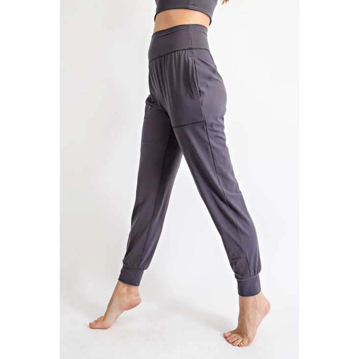 The High Life Butter Soft Joggers - Charcoal