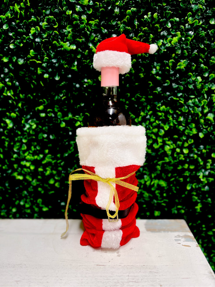 Santa Wine Bottle Bag