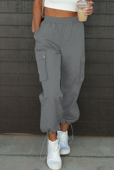 Feeling Electric Pants- 5 Colors (Charcoal, Sand, Coffee, Army Green, Hot Pink)