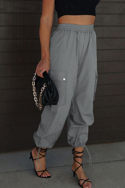 Feeling Electric Pants- 5 Colors (Charcoal, Sand, Coffee, Army Green, Hot Pink)