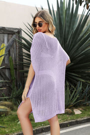 Open Knit Cover-Up Dress- 6 Colors