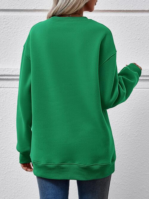 Merry Christmas Sweatshirt- 9 Colors (Blush, Charcoal, Deep Red, Mauve, Dusty Blue, Sage, Green, French Blue, Pumpkin)