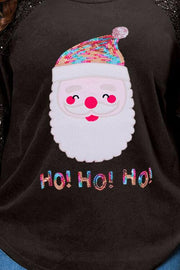 *CURVY Only* Colorful Santa Top