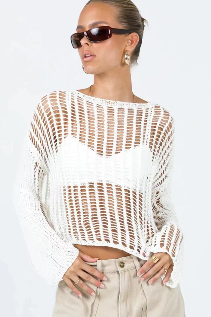 Knit Boat neck top- 4 colors