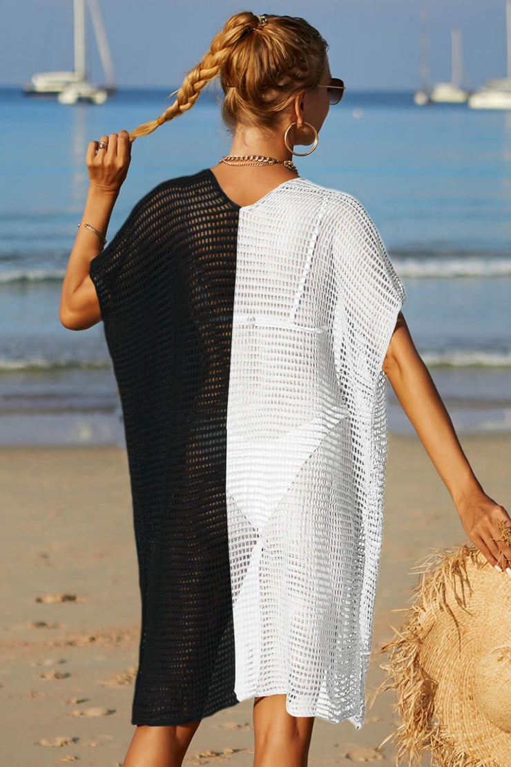 Two-Tone Cover Up- Black/White