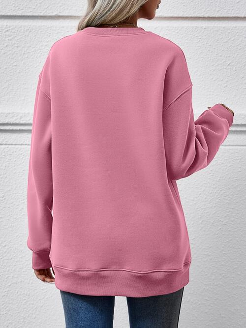 Merry Christmas Sweatshirt- 9 Colors (Blush, Charcoal, Deep Red, Mauve, Dusty Blue, Sage, Green, French Blue, Pumpkin)