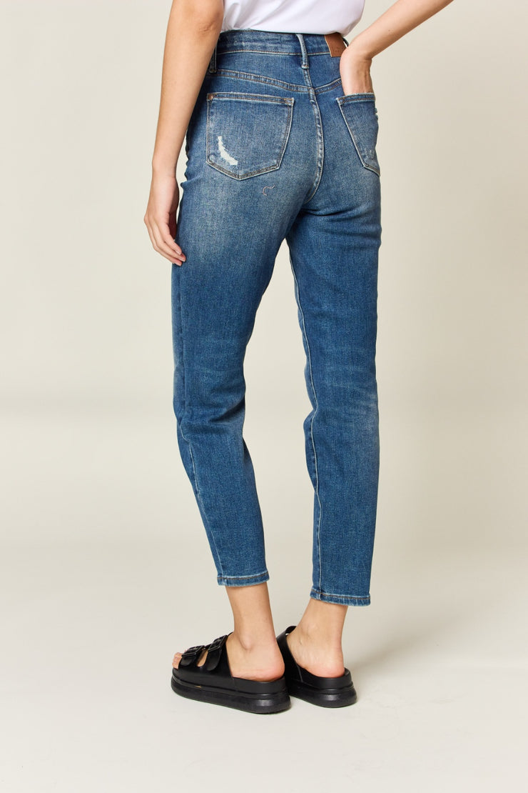 The Anderson- Tummy Control Slim Judy Blue Jeans