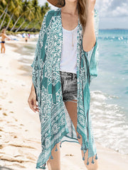 Open to the Beach Cardigan- 4 Colors (Sky Blue, Black, Brick, Teal)