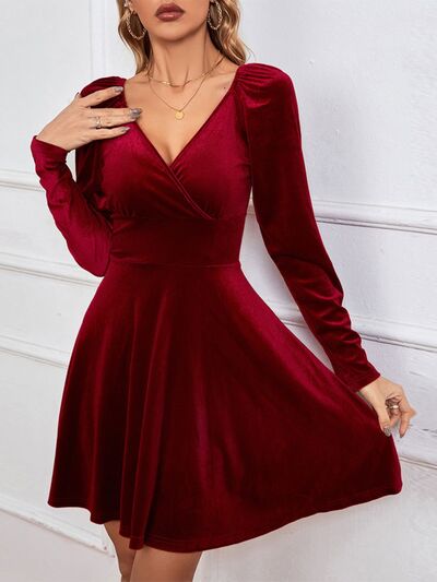 Free to Flirt Mini Dress- 3 Colors (Wine, Black, Navy)