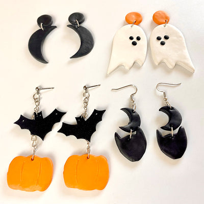 Spooky Halloween Dangle Earrings