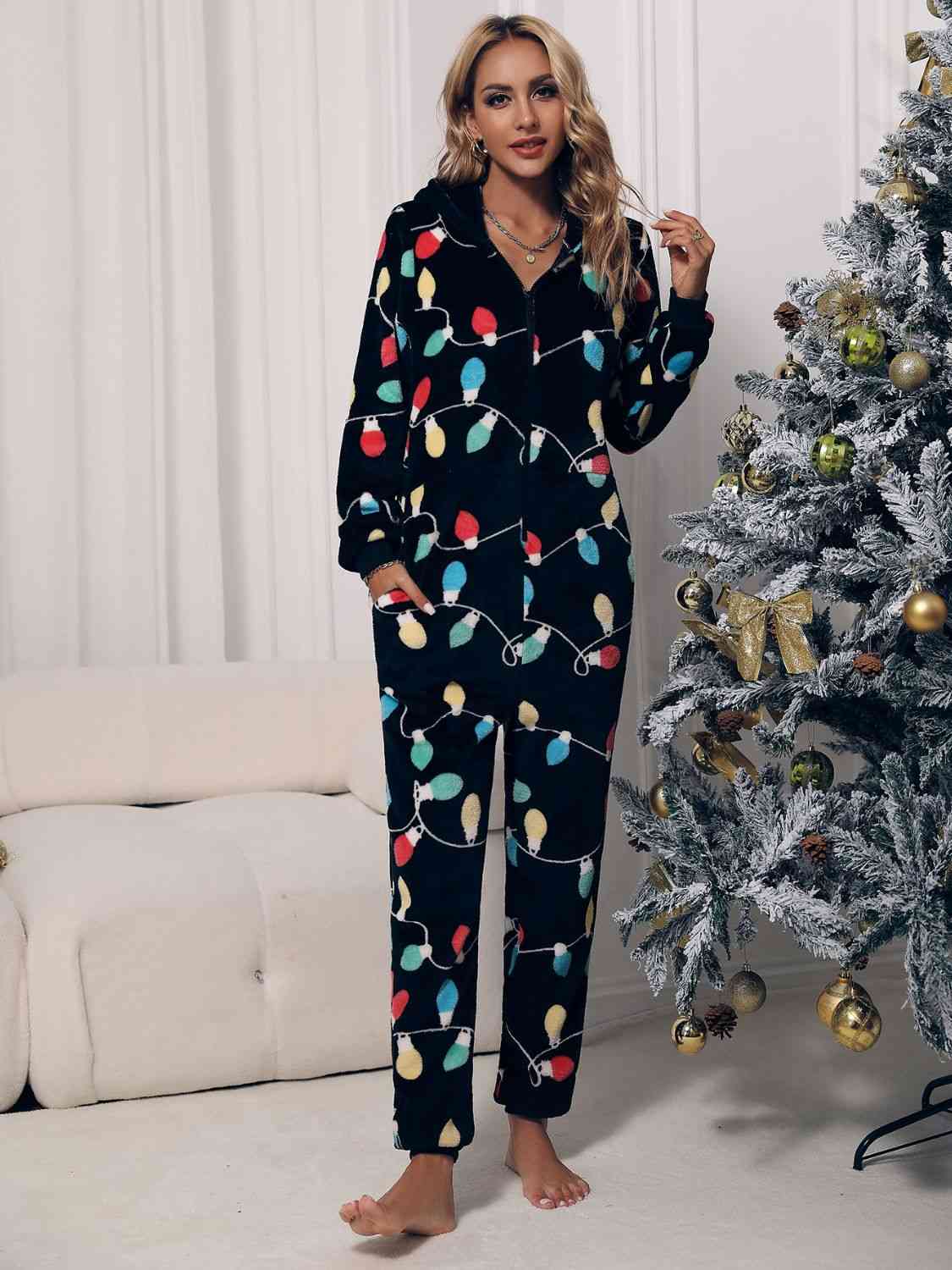 Christmas Lights Onesie