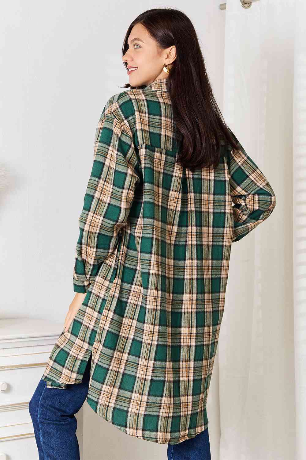 Christmas Season Plaid Jacket