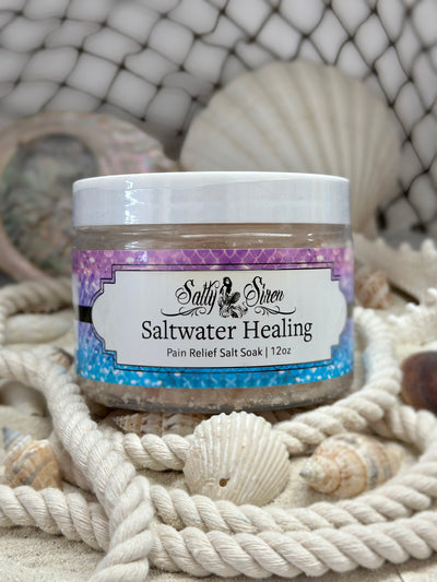 Saltwater Healing Pain Relief Salt Soak