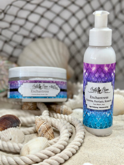Enchantress- Eczema Body Creme & Face Wash Set