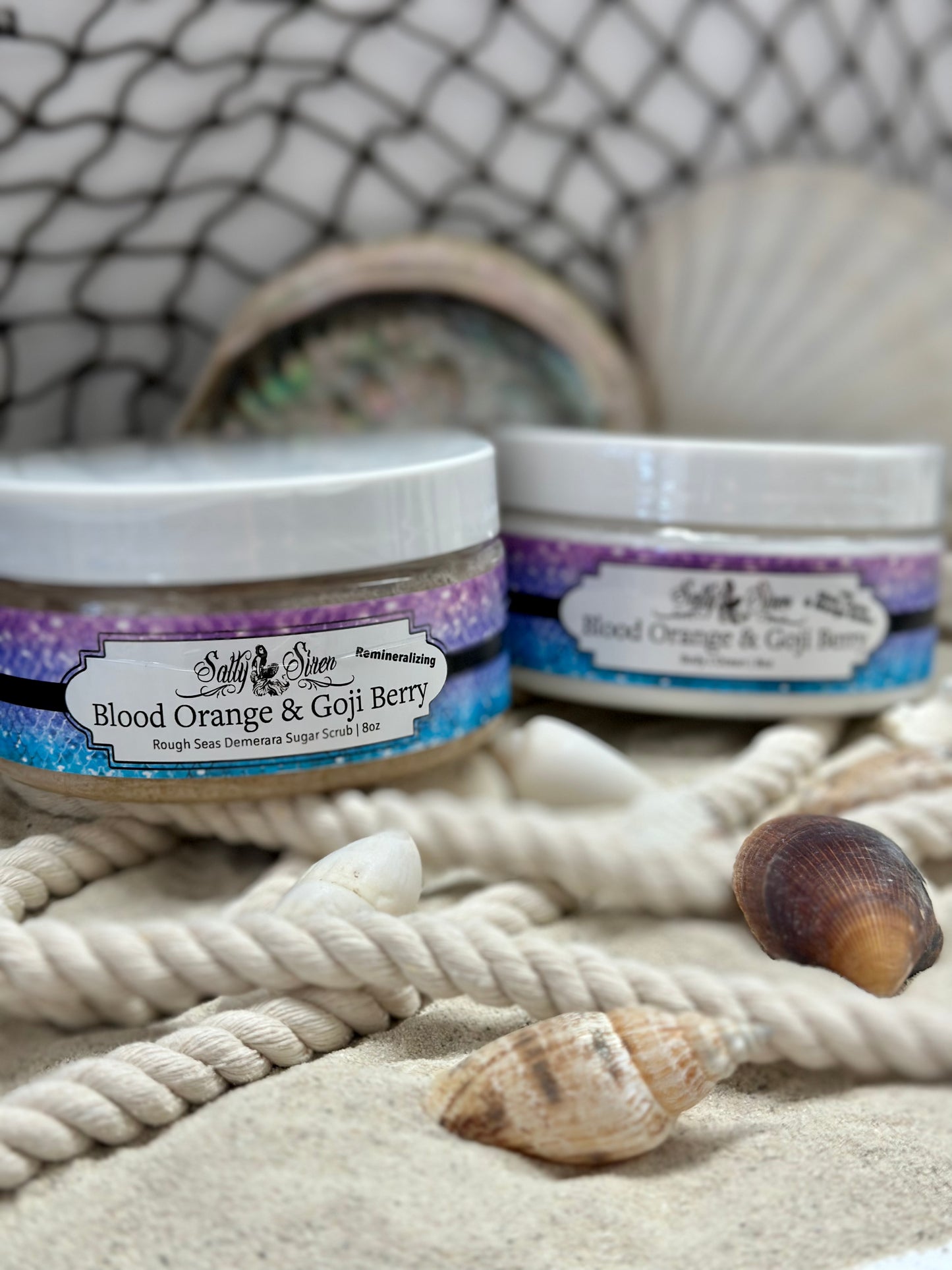 Blood Orange & Goji Berry Demerara Sugar Scrub & Body L'Ocean Set